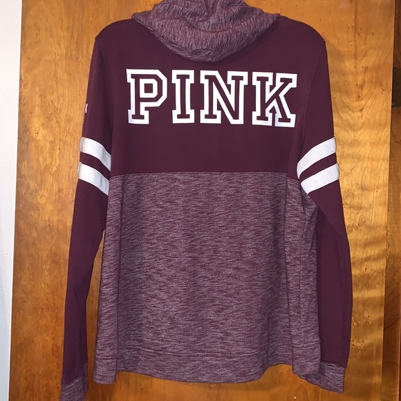 PINK Zip Up Hoodie - Picture 1 of 4